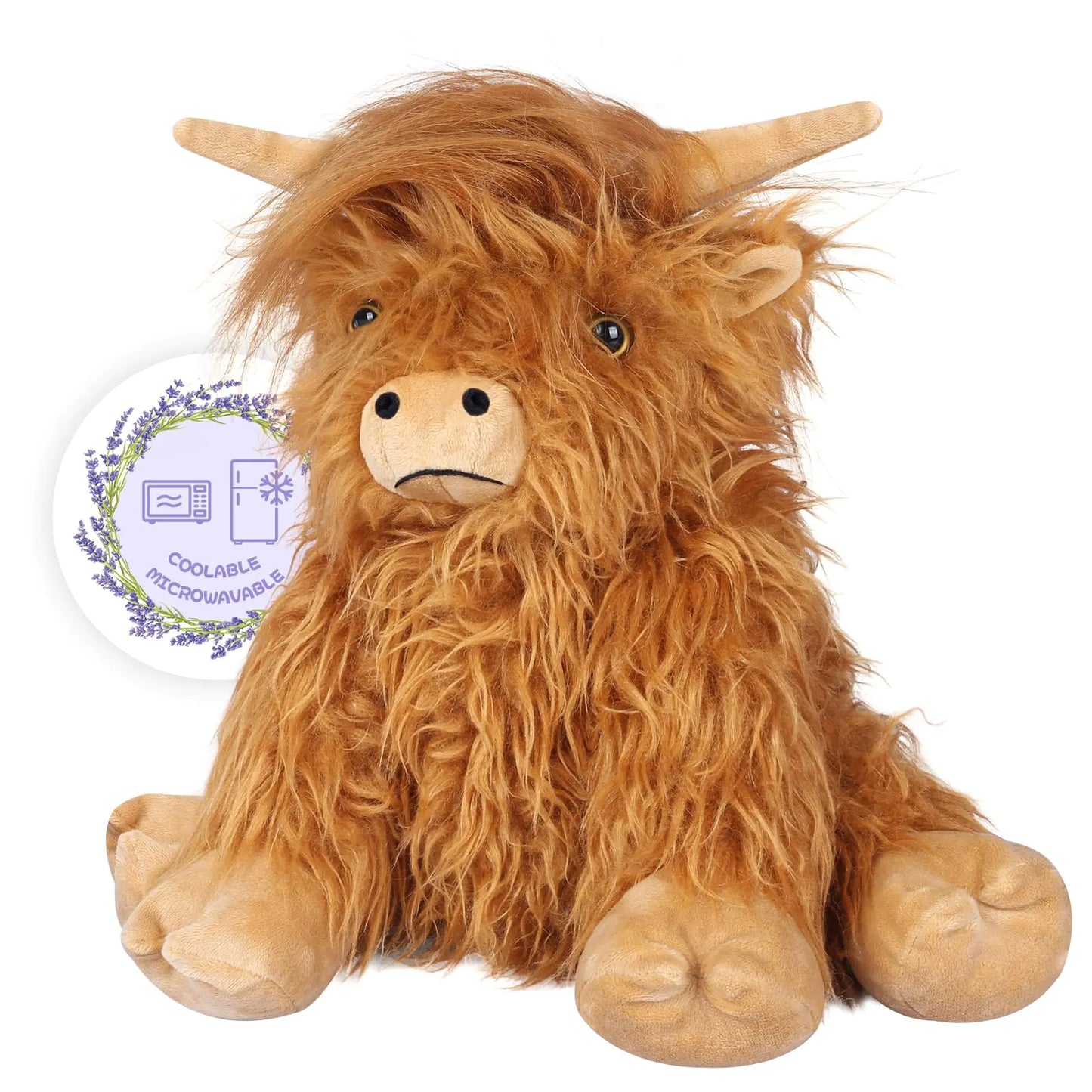 SuzziPals™ Warm Hug Highland Cow