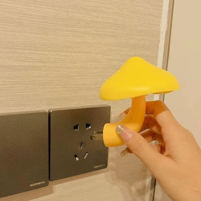 Night Light Mushroom Wall Socket