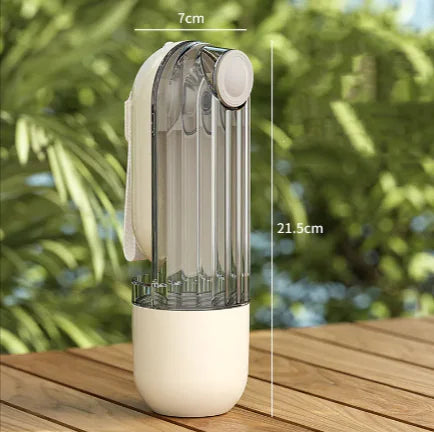 2-in-1 Pet Water & Food Bottle