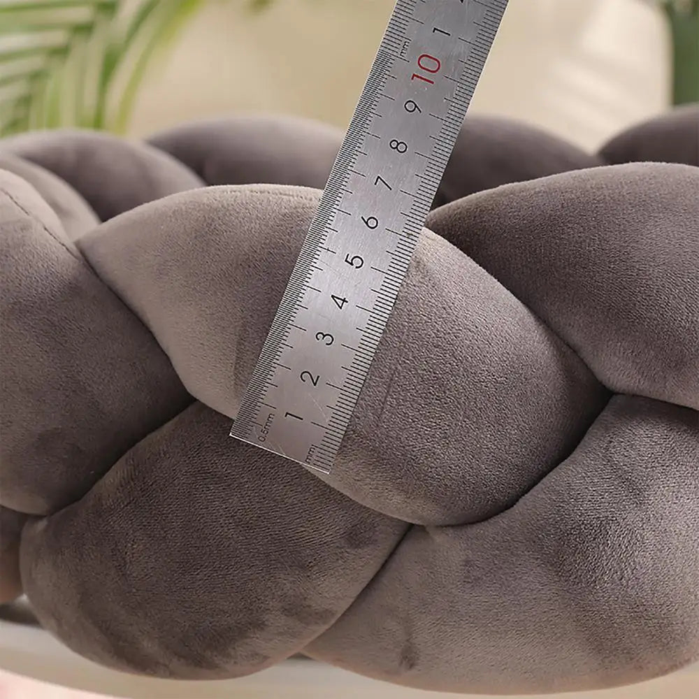 Knitted Round Cat/Dog Bed